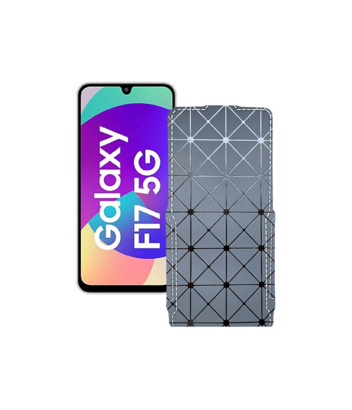Чохол-флип з екошкіри для телефону Samsung Galaxy F17 (E176)
