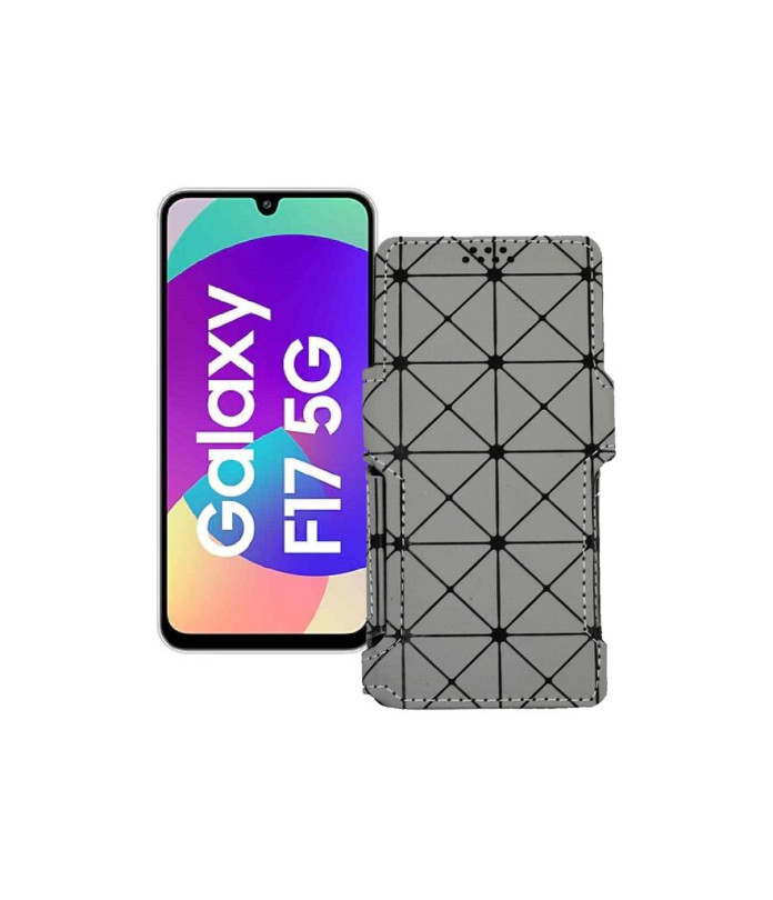 Чохол-книжка з екошкіри для телефону Samsung Galaxy F17 (E176)