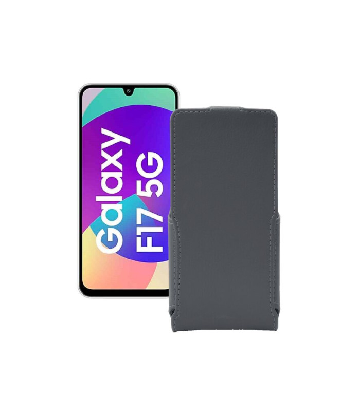 Чохол-флип з екошкіри для телефону Samsung Galaxy F17 (E176)