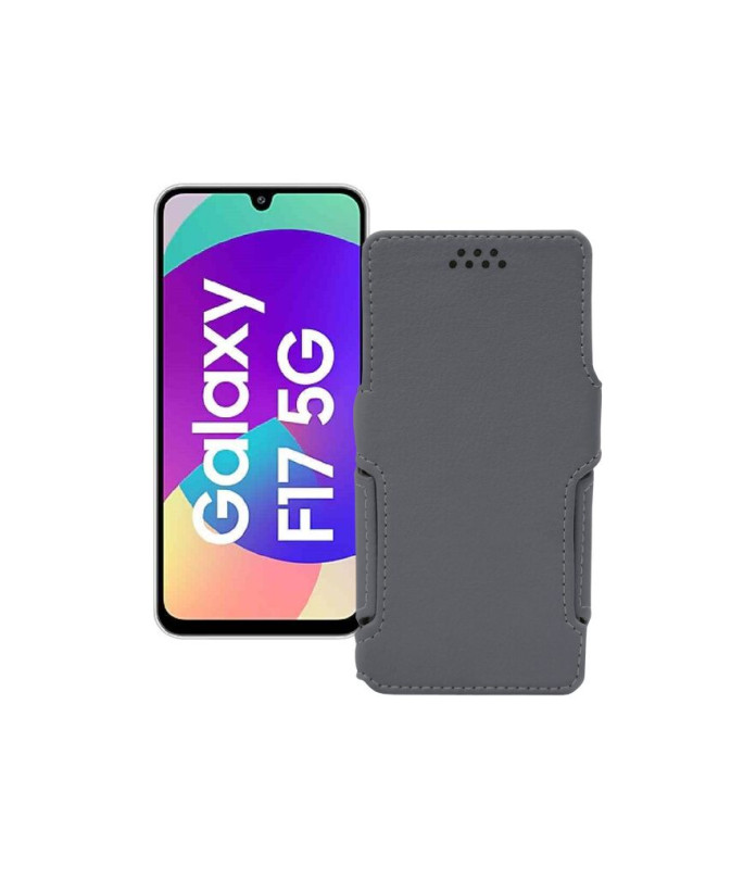 Чохол-книжка з екошкіри для телефону Samsung Galaxy F17 (E176)