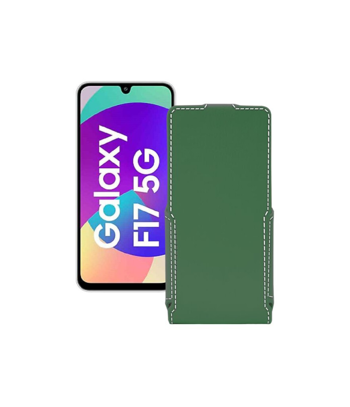 Чохол-флип з екошкіри для телефону Samsung Galaxy F17 (E176)