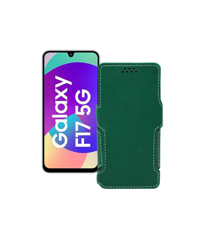 Чохол-книжка з екошкіри для телефону Samsung Galaxy F17 (E176)