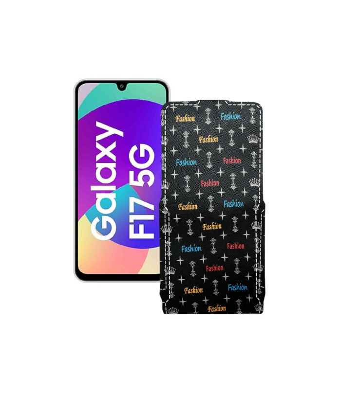 Чохол-флип з екошкіри для телефону Samsung Galaxy F17 (E176)