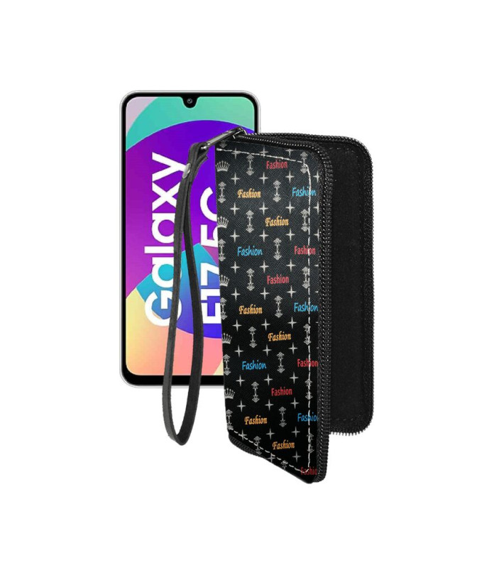 Чохол-гаманець з екошкіри для телефону Samsung Galaxy F17 (E176)
