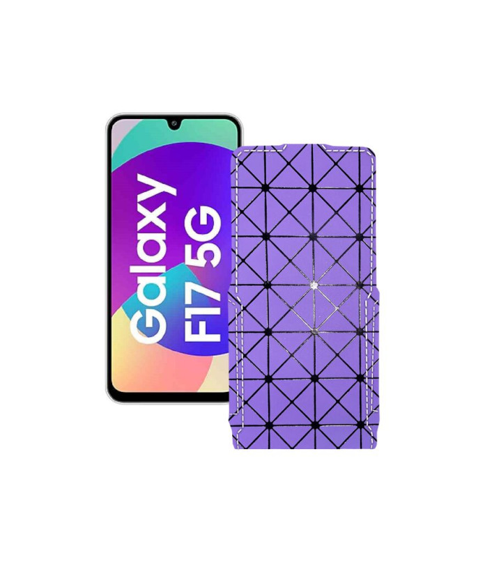 Чохол-флип з екошкіри для телефону Samsung Galaxy F17 (E176)