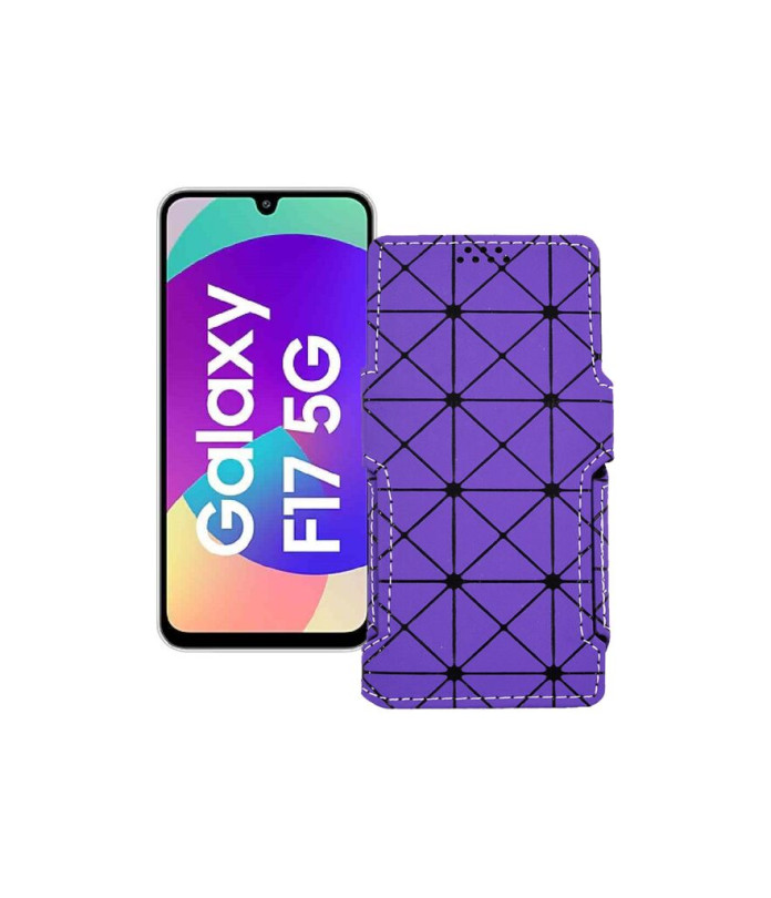 Чохол-книжка з екошкіри для телефону Samsung Galaxy F17 (E176)