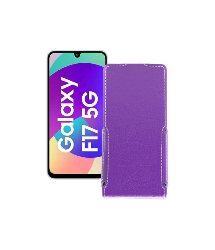 Чохол-флип з екошкіри для телефону Samsung Galaxy F17 (E176)