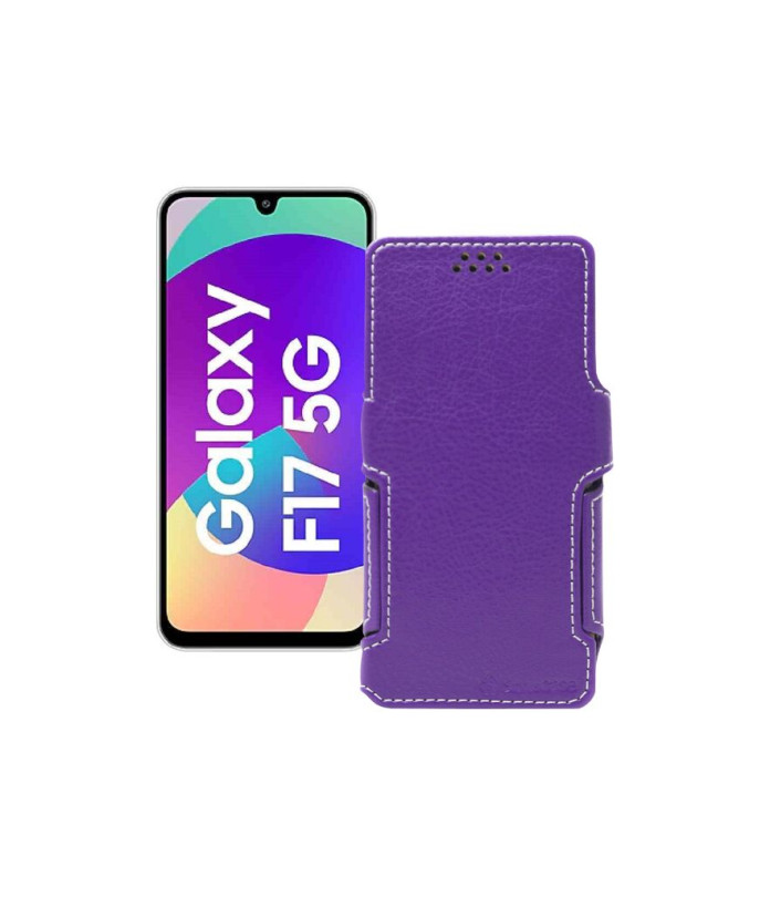 Чохол-книжка з екошкіри для телефону Samsung Galaxy F17 (E176)