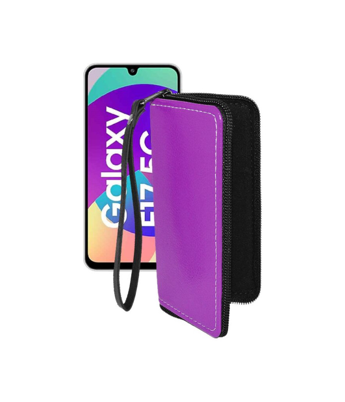 Чохол-гаманець з екошкіри для телефону Samsung Galaxy F17 (E176)