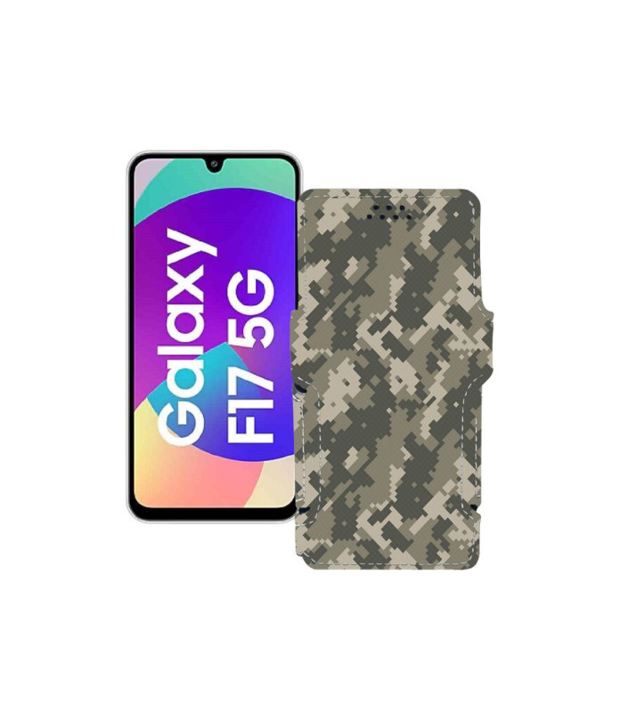 Чохол-книжка з екошкіри для телефону Samsung Galaxy F17 (E176)