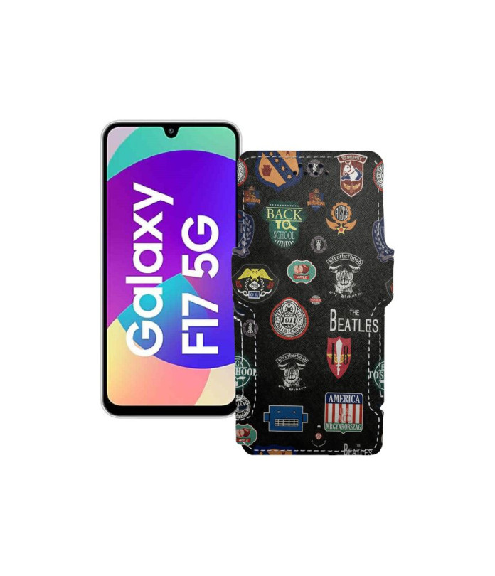 Чохол-книжка з екошкіри для телефону Samsung Galaxy F17 (E176)