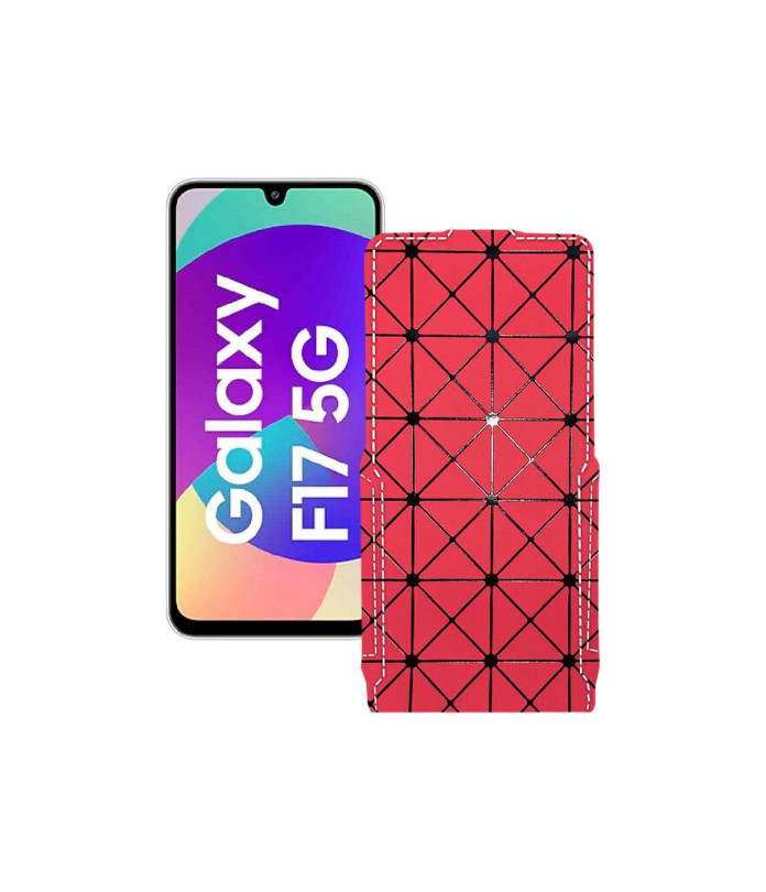 Чохол-флип з екошкіри для телефону Samsung Galaxy F17 (E176)