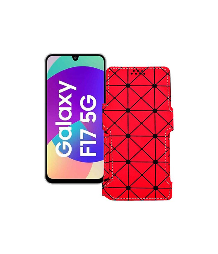 Чохол-книжка з екошкіри для телефону Samsung Galaxy F17 (E176)