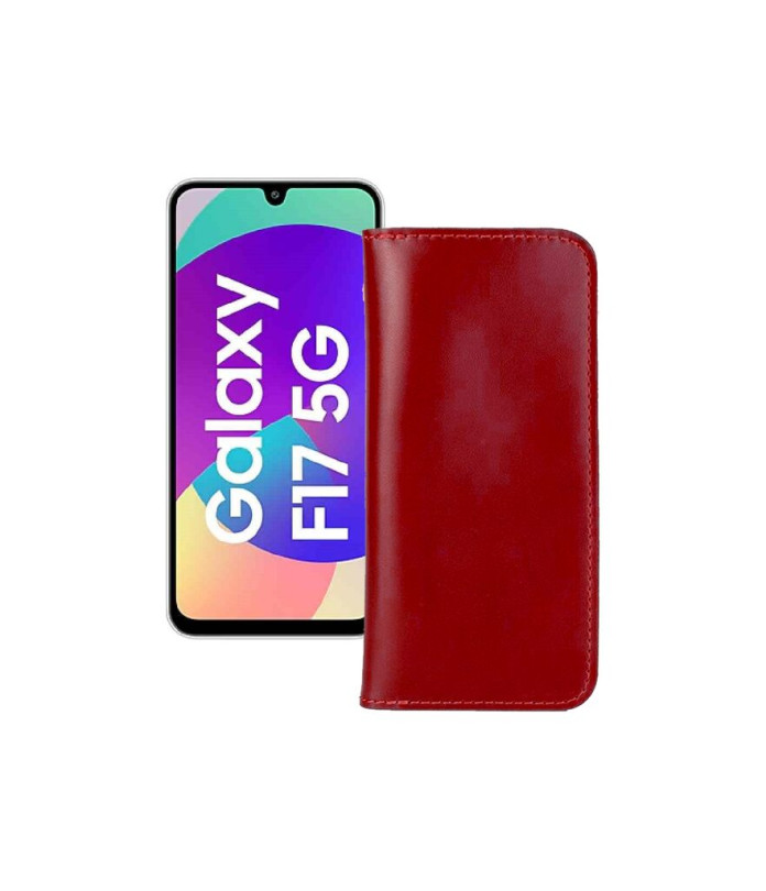 Портмоне з екошкіри для телефону Samsung Galaxy F17 (E176)