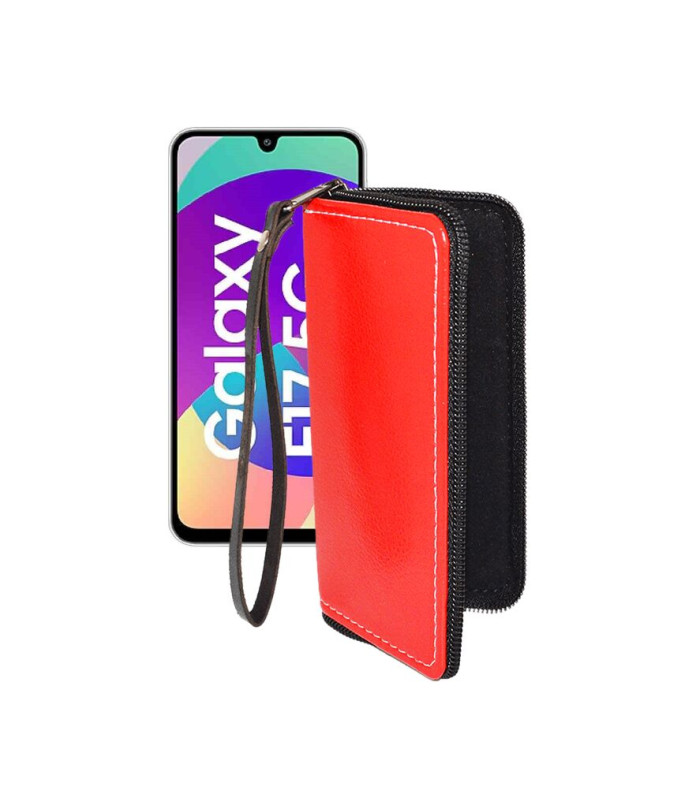 Чохол-гаманець з екошкіри для телефону Samsung Galaxy F17 (E176)