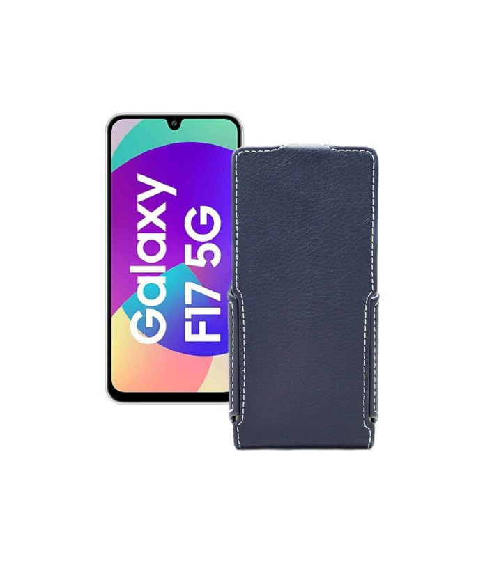 Чохол-флип з екошкіри для телефону Samsung Galaxy F17 (E176)
