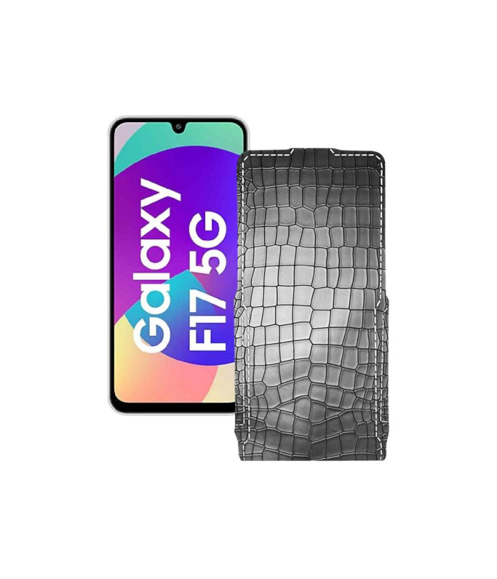 Чохол-флип з екошкіри для телефону Samsung Galaxy F17 (E176)