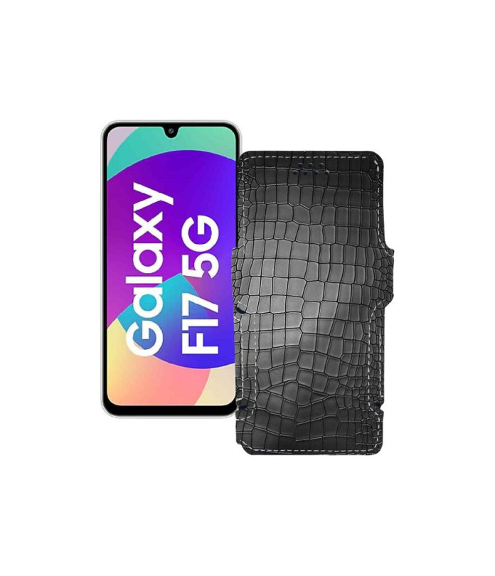 Чохол-книжка з екошкіри для телефону Samsung Galaxy F17 (E176)