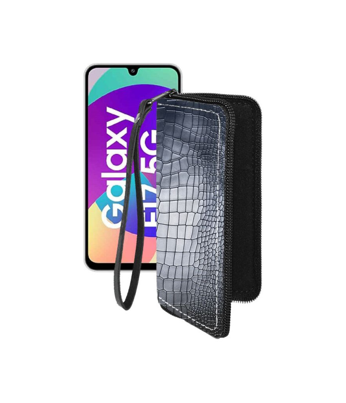 Чохол-гаманець з екошкіри для телефону Samsung Galaxy F17 (E176)