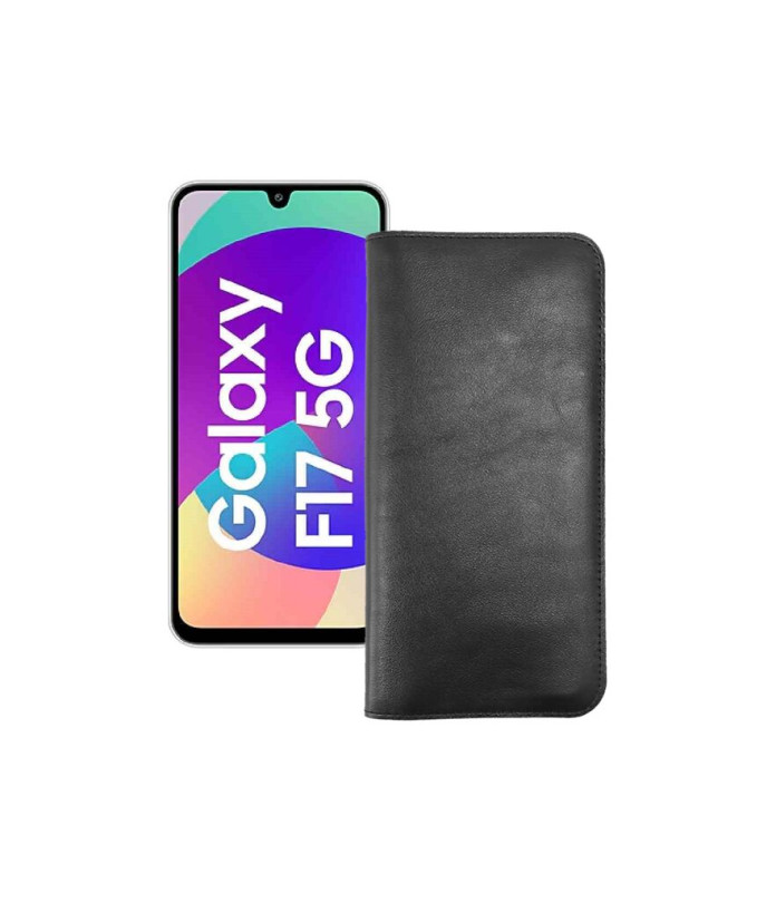 Портмоне з шкіри для телефону Samsung Galaxy F17 (E176)