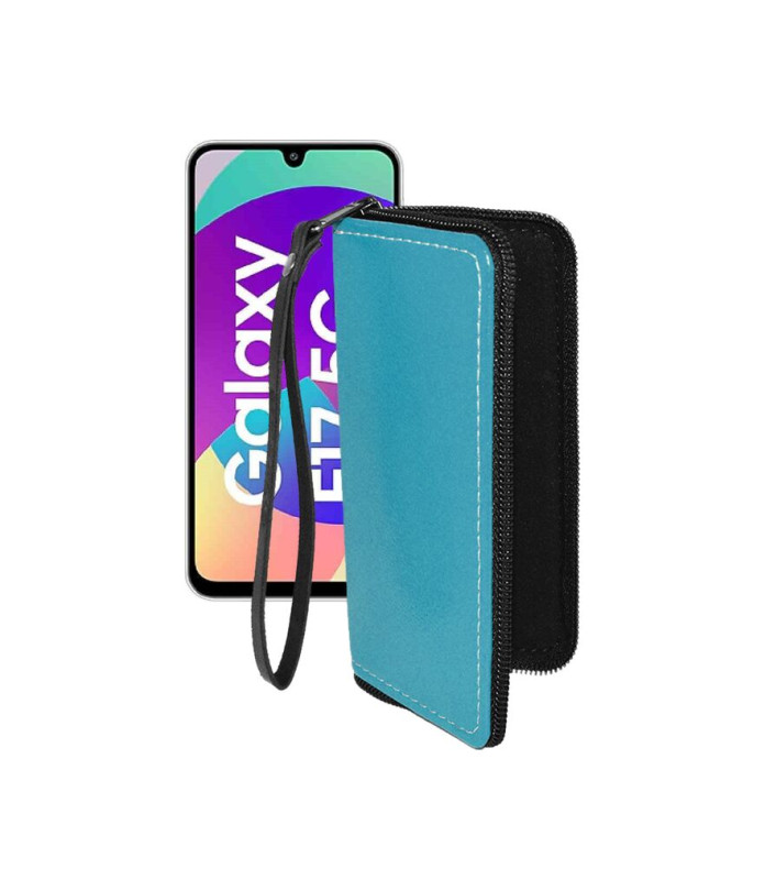 Чохол-гаманець з екошкіри для телефону Samsung Galaxy F17 (E176)