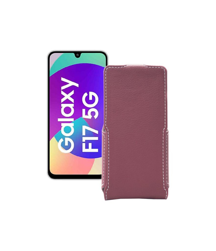 Чохол-флип з екошкіри для телефону Samsung Galaxy F17 (E176)
