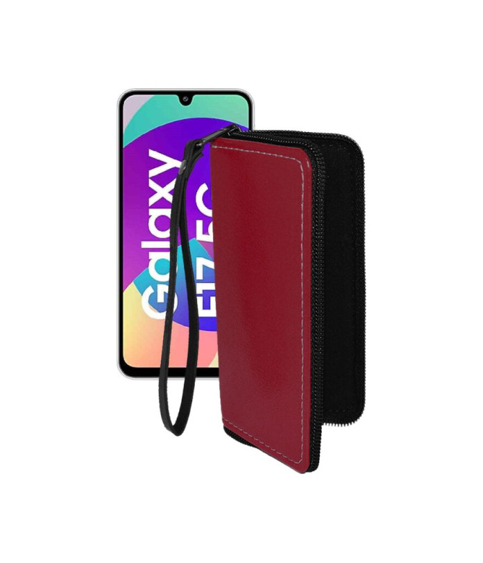 Чохол-гаманець з екошкіри для телефону Samsung Galaxy F17 (E176)