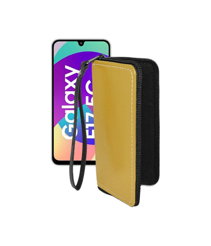 Чохол-гаманець з екошкіри для телефону Samsung Galaxy F17 (E176)