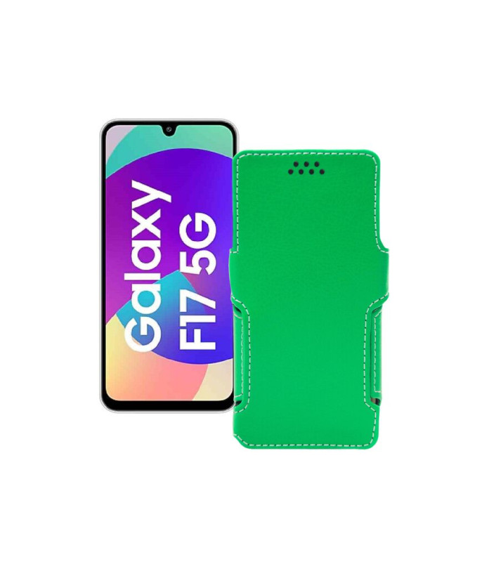 Чохол-книжка з екошкіри для телефону Samsung Galaxy F17 (E176)