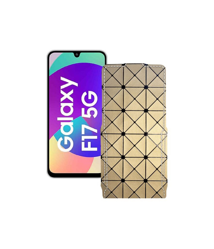 Чохол-флип з екошкіри для телефону Samsung Galaxy F17 (E176)