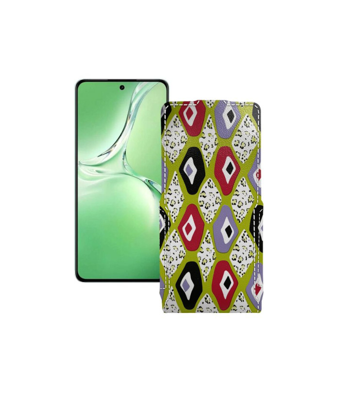 Чохол-флип з екошкіри для телефону OPPO K12 Plus