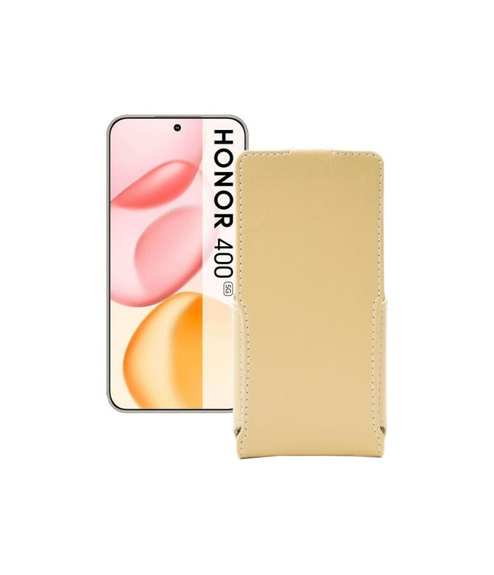Чохол-флип з екошкіри для телефону Honor 400