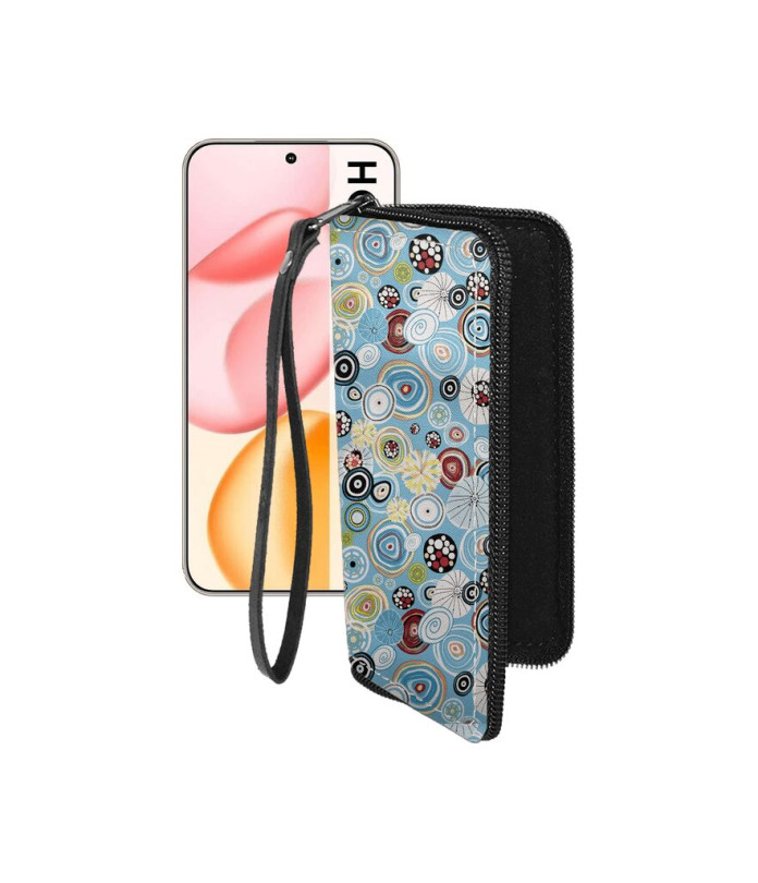 Чохол-гаманець з екошкіри для телефону Honor 400