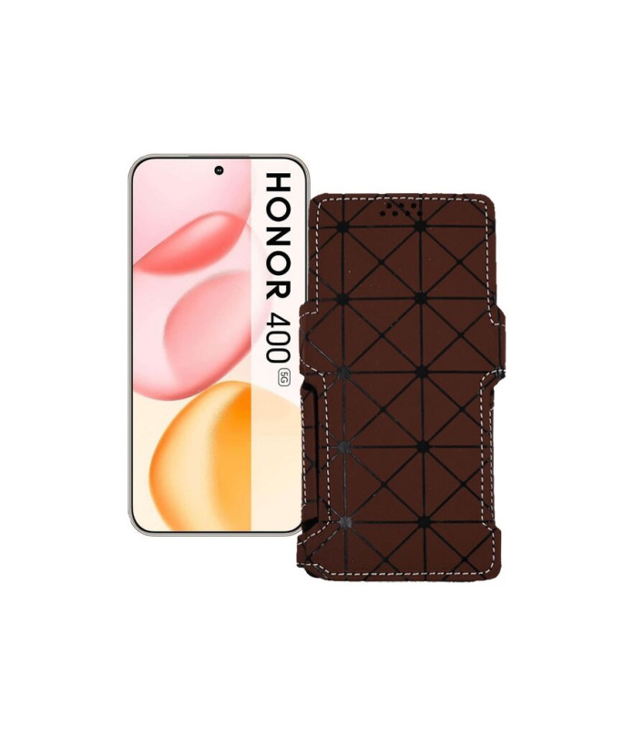 Чохол-книжка з екошкіри для телефону Honor 400