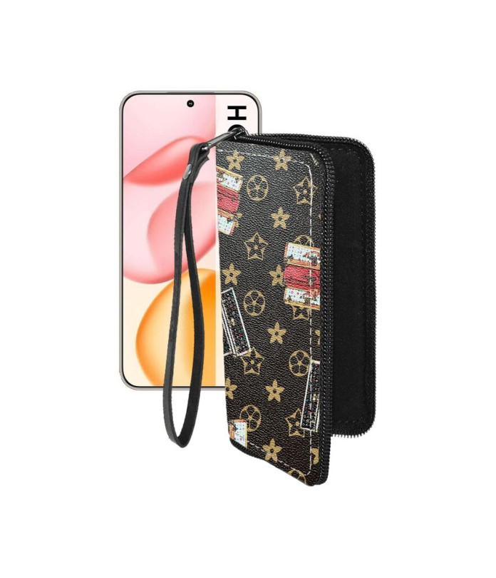 Чохол-гаманець з екошкіри для телефону Honor 400