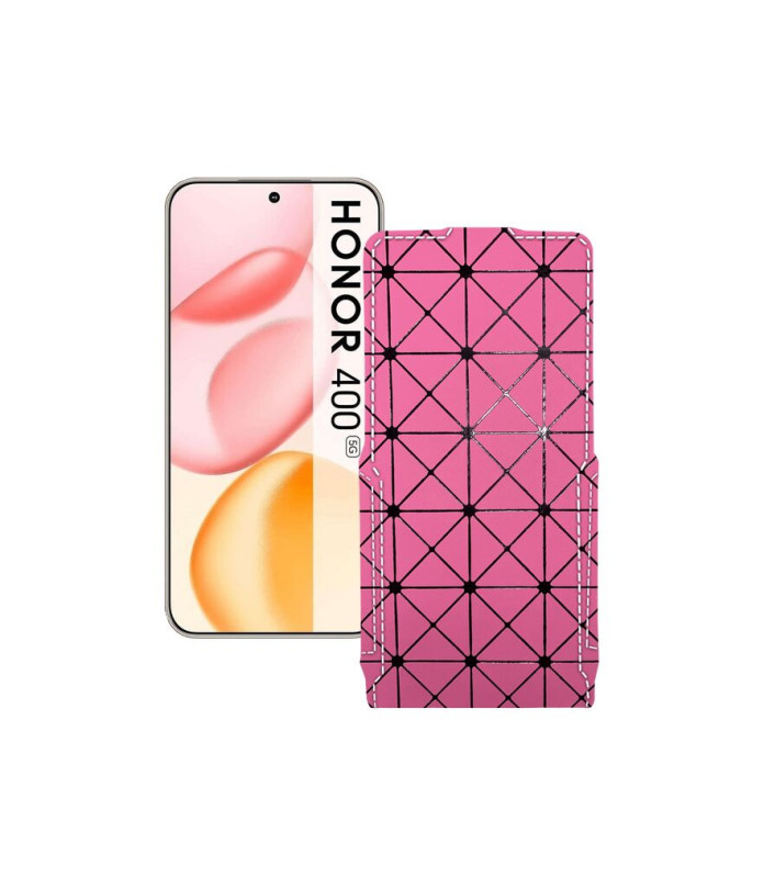 Чохол-флип з екошкіри для телефону Honor 400