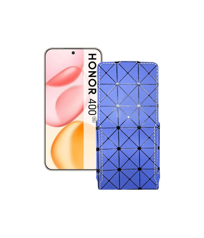 Чохол-флип з екошкіри для телефону Honor 400