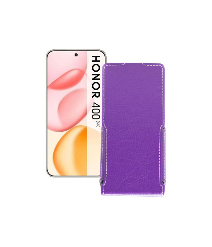 Чохол-флип з екошкіри для телефону Honor 400