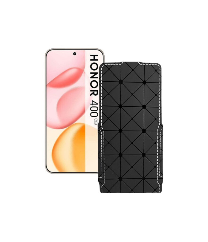 Чохол-флип з екошкіри для телефону Honor 400