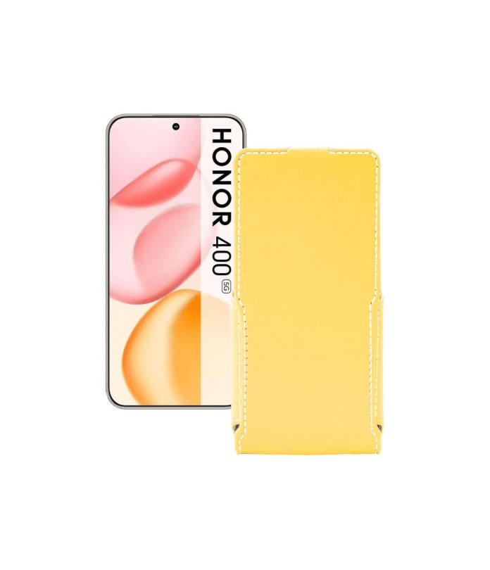 Чохол-флип з екошкіри для телефону Honor 400