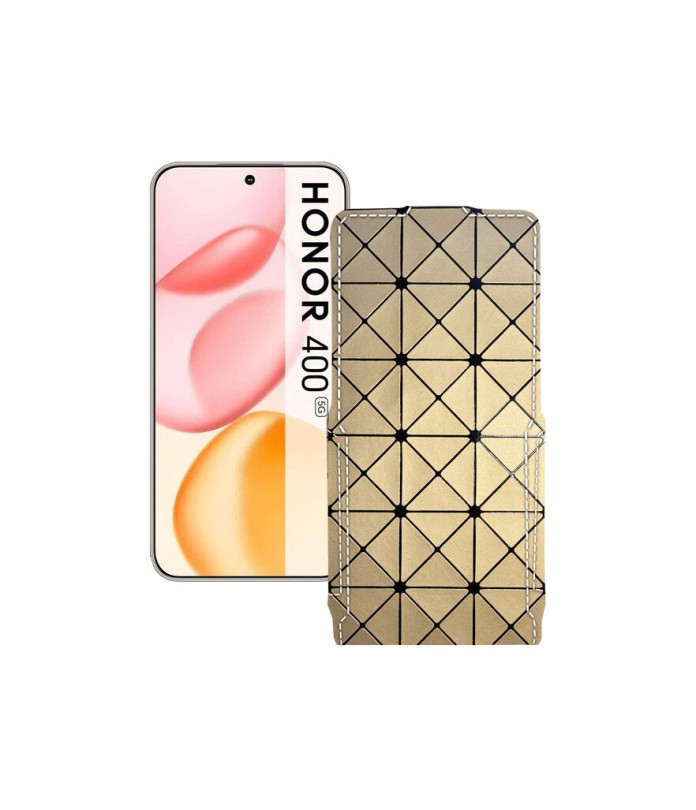 Чохол-флип з екошкіри для телефону Honor 400