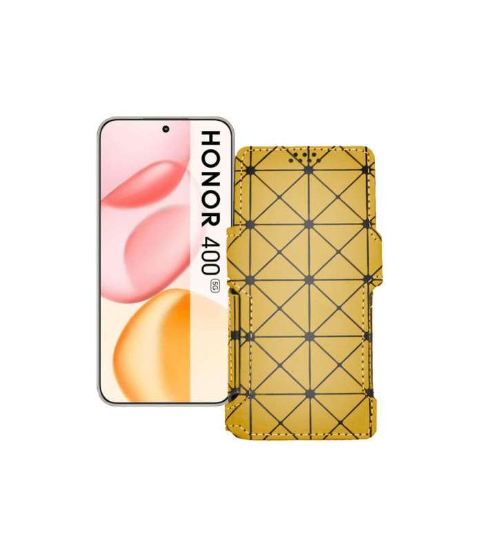 Чохол-книжка з екошкіри для телефону Honor 400