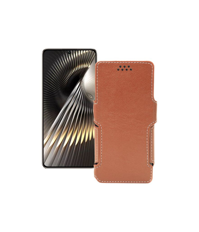 Чохол-книжка з екошкіри для телефону Xiaomi Redmi Turbo 3