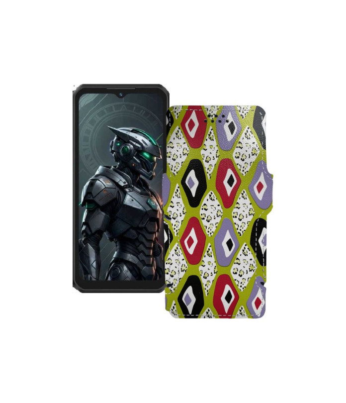 Чохол-книжка з екошкіри для телефону Oukitel WP62