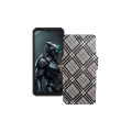 Чохол-книжка з екошкіри для телефону Oukitel WP62