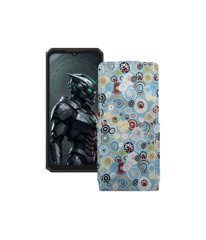 Чохол-флип з екошкіри для телефону Oukitel WP62