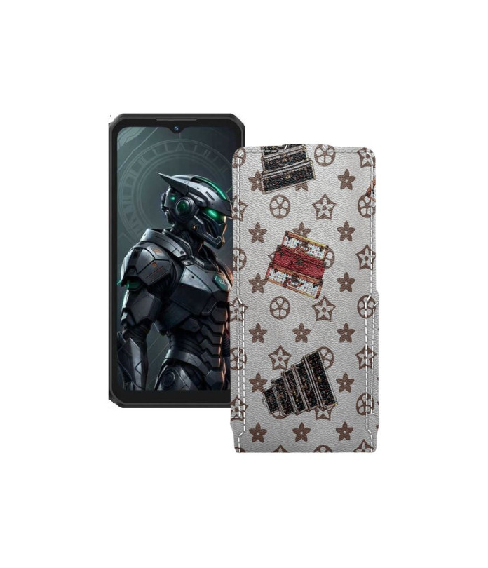 Чохол-флип з екошкіри для телефону Oukitel WP62