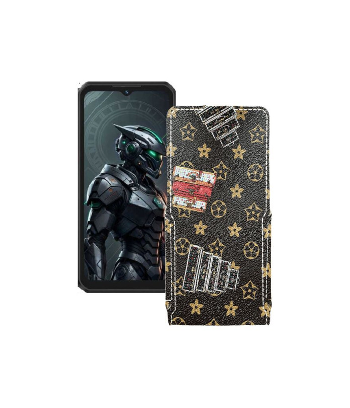 Чохол-флип з екошкіри для телефону Oukitel WP62