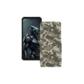Чохол-флип з екошкіри для телефону Oukitel WP62