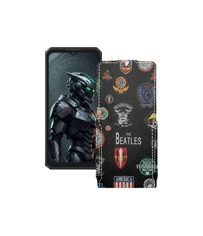 Чохол-флип з екошкіри для телефону Oukitel WP62